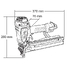 Пневматический степлер Makita AT1150A