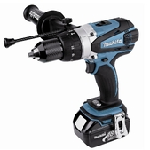 Акумуляторний дриль-шурупокрут з ударом MAKITA  (BHP458RFE)