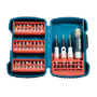 Набір біт (28 шт.) MAKITA 2xPZ0. 2xPZ1. 2xPZ2. 2xPZ3. 1xPH0. 1xPH1. 1xPH2. 1xPH3. 1xT10. 1xT15. 1xT20. 1xT25 (P-64808)