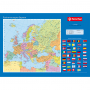 Підкладка для письма "Карта Європи" Panta Plast ПВХ Im-off