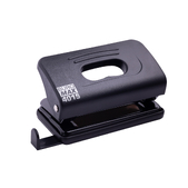 Діркопробивач пластиковий, до 10 аркушів, 120х58х59мм, чорний BUROMAX  (Im-off)