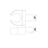 Вставка рожковая для арт. 266   ((266INS.3))