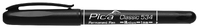 Маркер перманентный Pica Classic 534/46 Permanent Pen Medium, тонкий чёрный PICA черный ((534))