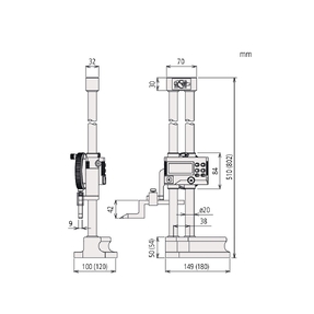 Устройство "DIGIMATIC" повышенной прочности HDM - A-0-300mm, Probe Connector