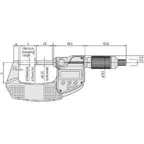 Цифровой микрометр QuantuMike IP65