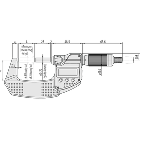 Цифровой микрометр QuantuMike IP65