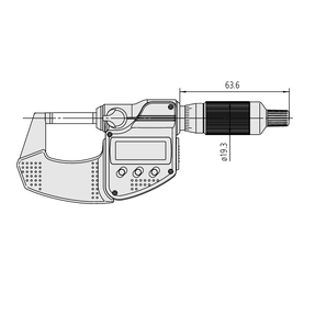 Цифровий мікрометр IP65