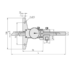 Dial Depth Gauge