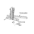 Digital ABS Depth Gauge IP67, Hook Type 0-150mm