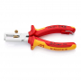 Стриппер VDE для одно, много, тонкожильного кабеля KNIPEX 5,0 - 10,0 (1106 160T)