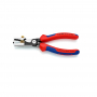 Стриппер-кабелерез 2-в-1 для одно, много, тонкожильного кабеля KNIPEX StriX® KNIPEX 180 (1362 180SB)