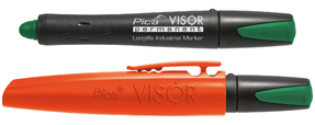 Сухой промышленный маркер PICA VISOR permanent Longlife Industrial Marker 990/40, красный