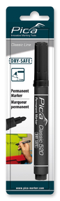 Маркер перманентный Pica Classic 520/46 Permanent Marker bullet tip, чёрный