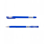 Ручка гелева FOCUS, RUBBER TOUCH, синя BUROMAX синій BM.8331-01