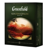 Чай "Greenfield" Golden Ceylon 2гр.х100шт.х12уп., пакет Greenfield  