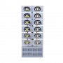 Cветильник энергосберегающий с использованием светодиодных матриц СЭС 12-330 Radiy LED 390 (СЕС 12)