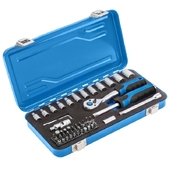 Набір інструментів, 53 шт. HOEGERT  (HT1R485)