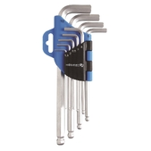 Набор шестигранных Г-образных ключей HOEGERT  ((HT1W804))