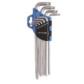 Набор Г-образных удлиненных ключей TORX HOEGERT  ((HT1W818))