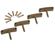 Крючок 4 шт. к настенным креплениям арт. 1017 и 1018, 140 мм Vikan 80 ((1016))