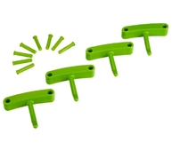 Гачок 4 шт. до настінних кріплень арт. 1017 і 1018, 140 мм Vikan 80 (1016)