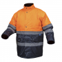 Куртка рабочая светоотражающая оранжевая HOEGERT  (HT5K237-3XL)