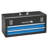 Ящик металлический инструментальный, 2 выдвежные секции HOEGERT 2 ((HT7G074))