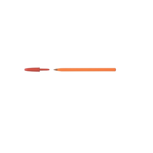 Ручка "Orange", красная, со штрих-кодом на штуку