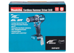 Акумуляторний дриль-шурупокрут з ударом Makita DHP487Z, LXT