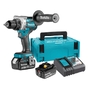 Акумуляторний дриль-шурупокрут MAKITA 130 DDF486RTJ