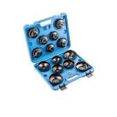 Набор съемников масляных фильтров чашки в кейсе 14шт.   ((HT8G306))
