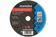 Відрізний диск Flexiarapid Super Inox 76 мм METABO (5 FLEXIARAPID SUPER) METABO 5 FLEXIARAPID SUPER - фото 2 в каталозі Розпродаж