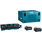 Набор XGT (BL4040x2+DC40RB+MAKPAC) MAKITA 36 ((191U00-8))