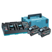 Набір XGT (BL4050Fx2+DC40RB+MAKPAC) MAKITA 36 (191U13-9)