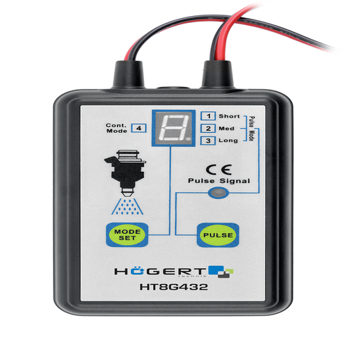 HOEGERT Электронный тестер форсунок для бензиновых двигателей