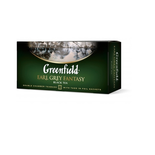 Чай "Greenfield" Earl Grey Fantasy 2гр.х25шт.х15п., пакет