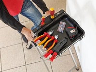 Стремянка профессиональная алюминиевая Secury MultiGrip, 4 ступени Krause  ((126528))