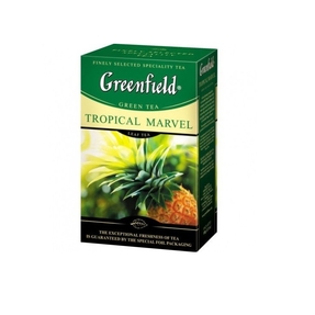 Чай "Greenfield" Tropical Marvel 100гр.х14п., лист