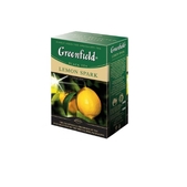 Чай "Greenfield" Lemon Spark 100гр.х14п., лист   ()