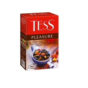 Чай черний PLEASURE 90г, "Tess", лист