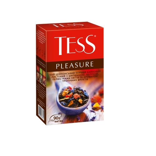 Чай черний PLEASURE 90г, "Tess", лист