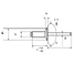 Заклепка вытяжная с потайным бортиком Al/St DIN 7337 Form B, ISO 15978