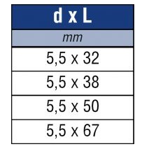 Самонаріз з посиленим свердлом DIN 7504K