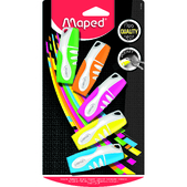 Текст-маркер FLUO PEPS SOFT POCKET, ассорти Maped Водна (Im-off)