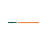 Ручка "Orange", зеленая BiC 0,3 ((bc1199110113))