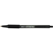 Ручка кулькова "Soft Clic Grip", чорна BiC 0.3 (bc837397)