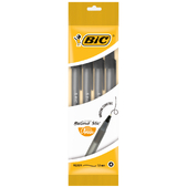 Ручка "Round Stic",  синя, 4шт в блістері BiC 0.32 (Im-off)
