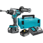 Акумуляторний дриль-шурупокрут з ударом MAKITA 130 DHP486RTJ