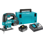 Аккумуляторный лобзик MAKITA 135 (DJV184RFJ)