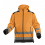 Куртка сигнальная Softshell ARGEN с капюшоном, оранжевая HOEGERT S (HT5K259-S)